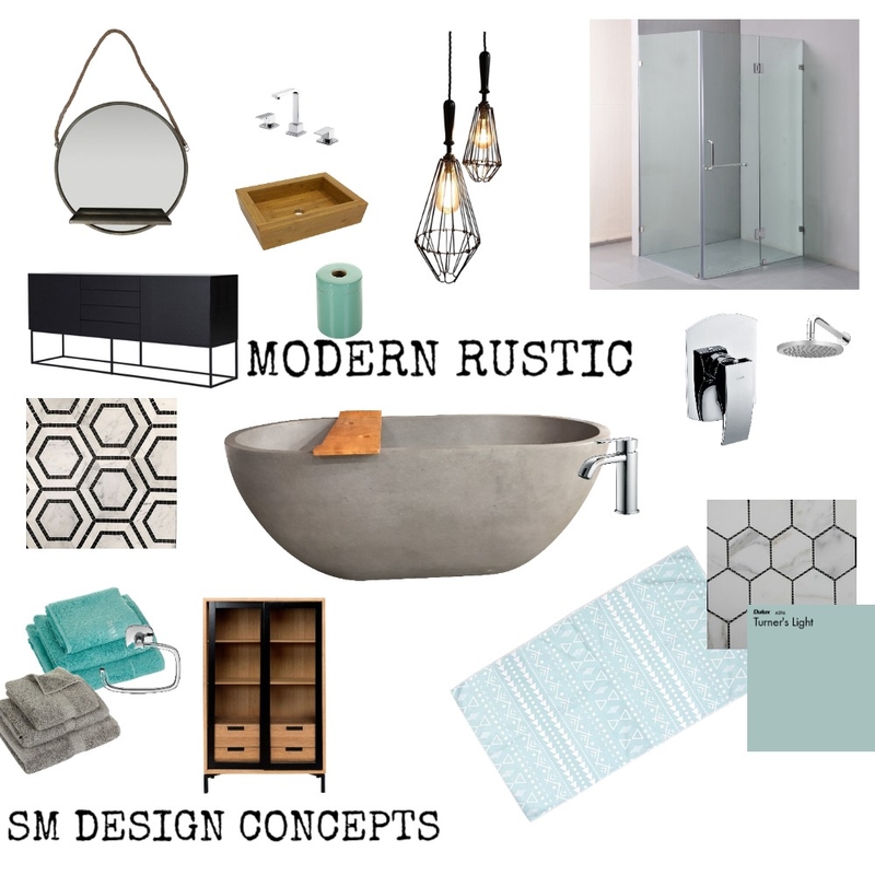 MODERN RUSTIC Mood Board by LuvDesign on Style Sourcebook
