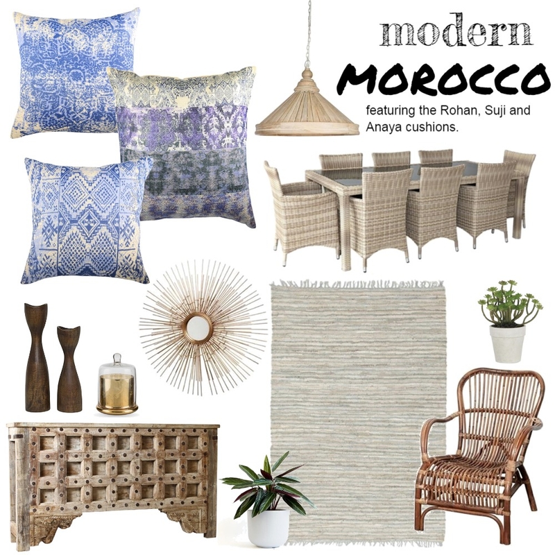 Modern Morocco - Ourdoor Mood Board by Taylah O'Brien on Style Sourcebook