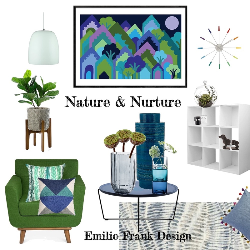 Nature &amp; Nurture Mood Board by Emilio Frank Design on Style Sourcebook