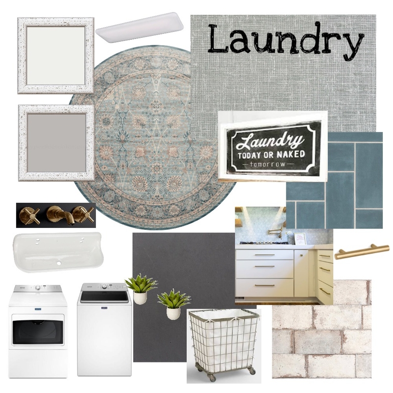 Laundry Room Mood Board by Mary Wood on Style Sourcebook