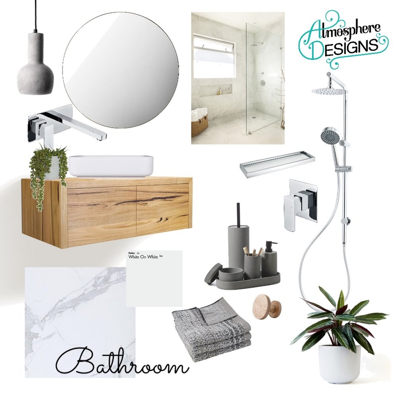 Hawthorn Bathroom Mood Board by Atmosphere Designs on Style Sourcebook