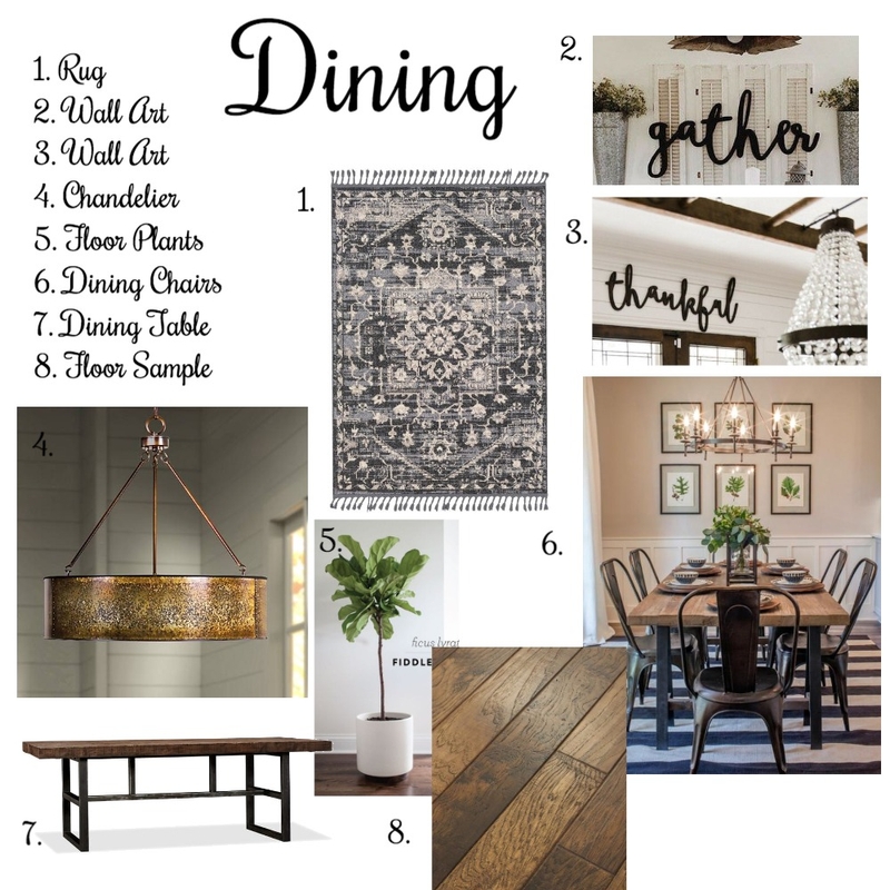 Dining Mood Board by Ukulailai on Style Sourcebook