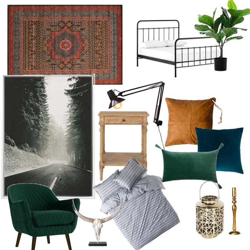Guest Bedroom Mood Board by Claudkat on Style Sourcebook