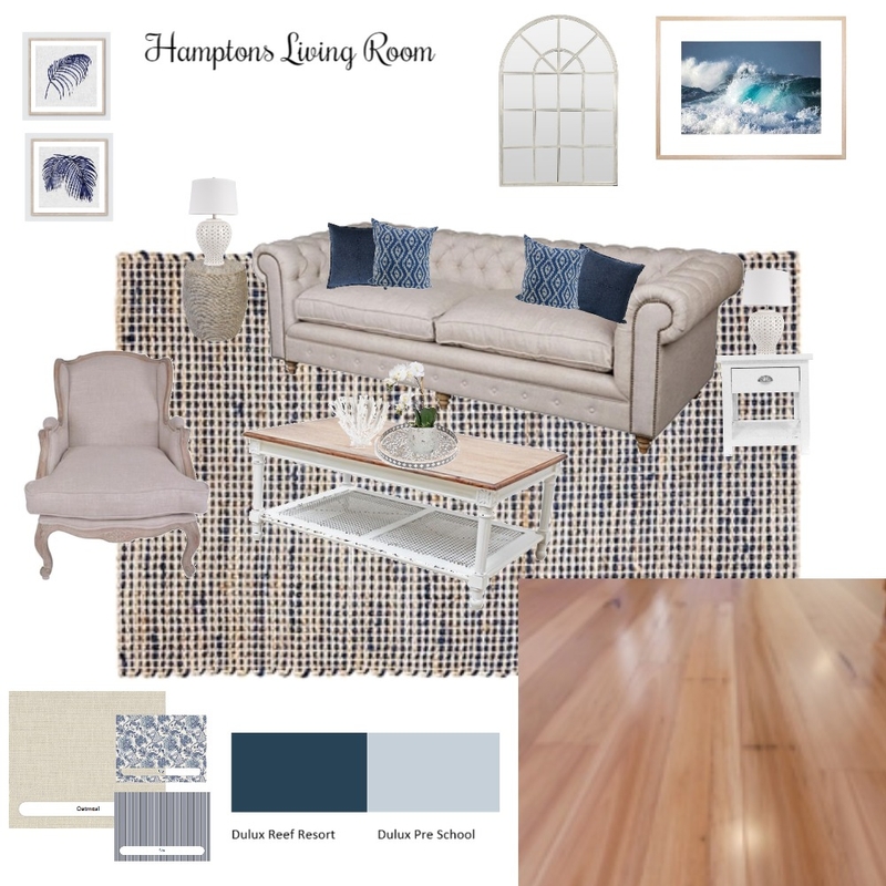 Hamptons Living Room Mood Board by Jennifer Wolff on Style Sourcebook
