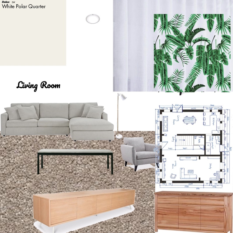 Living Room Mood Board by Chelsea on Style Sourcebook