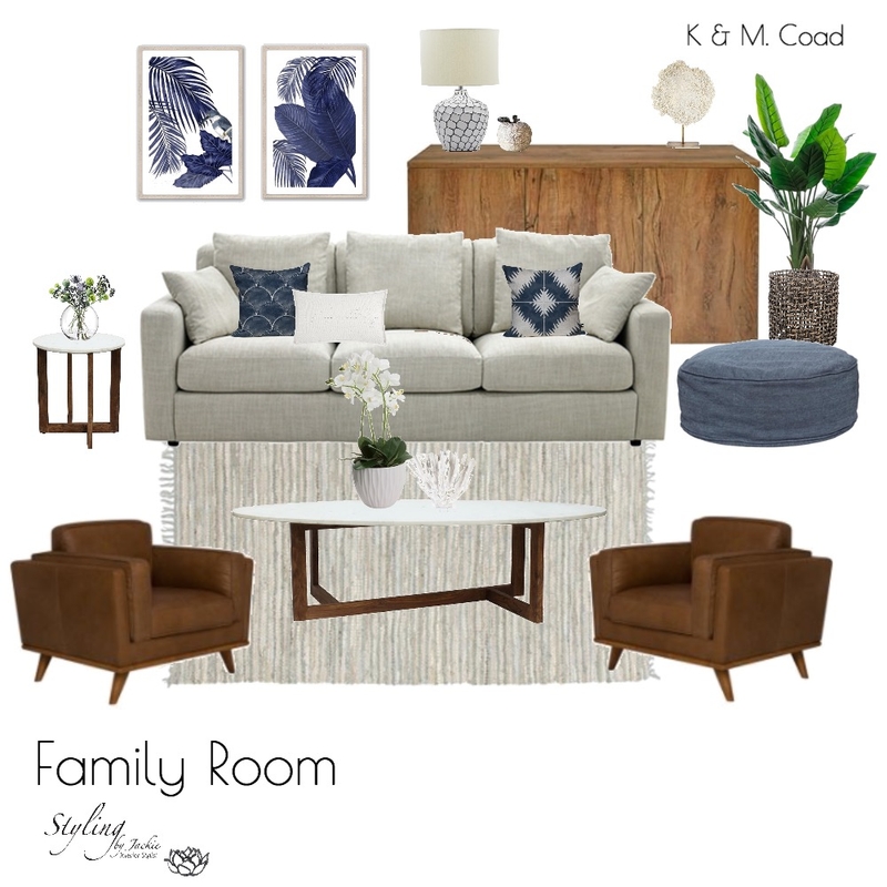 Family Room Mood Board by Jackie Fyfe Interiors on Style Sourcebook