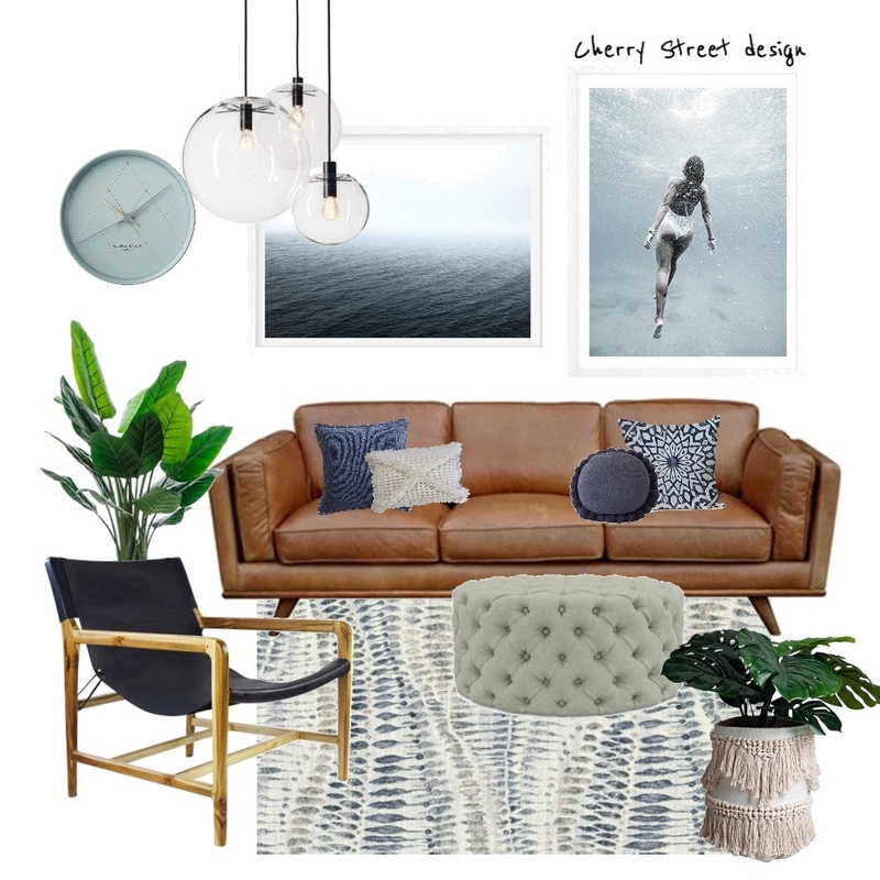 'Cool Ocean' Mood Board by EKT on Style Sourcebook