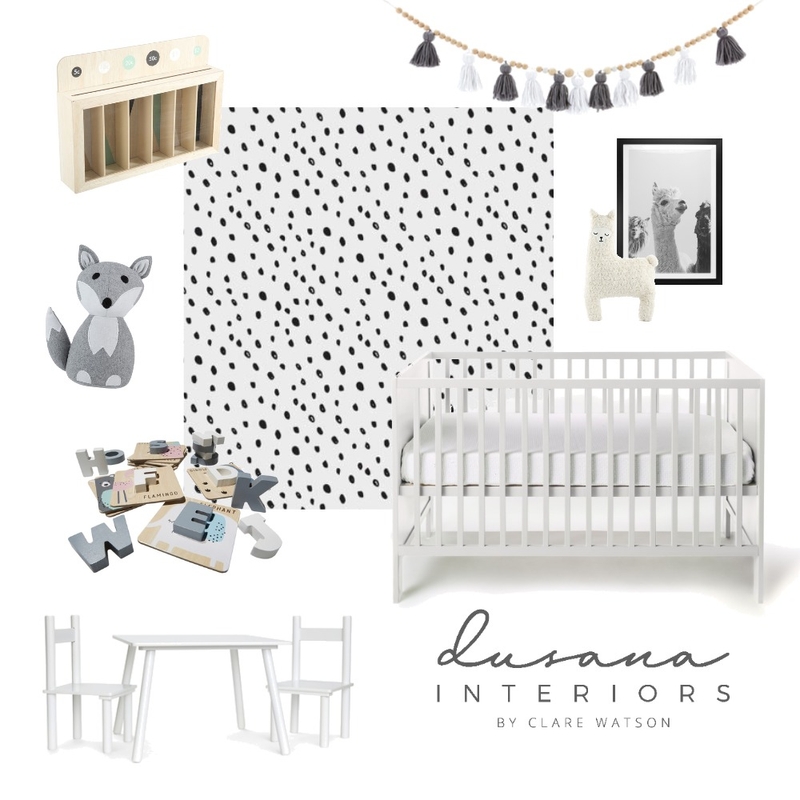 Nursery Mood Board by Dusana Interiors on Style Sourcebook