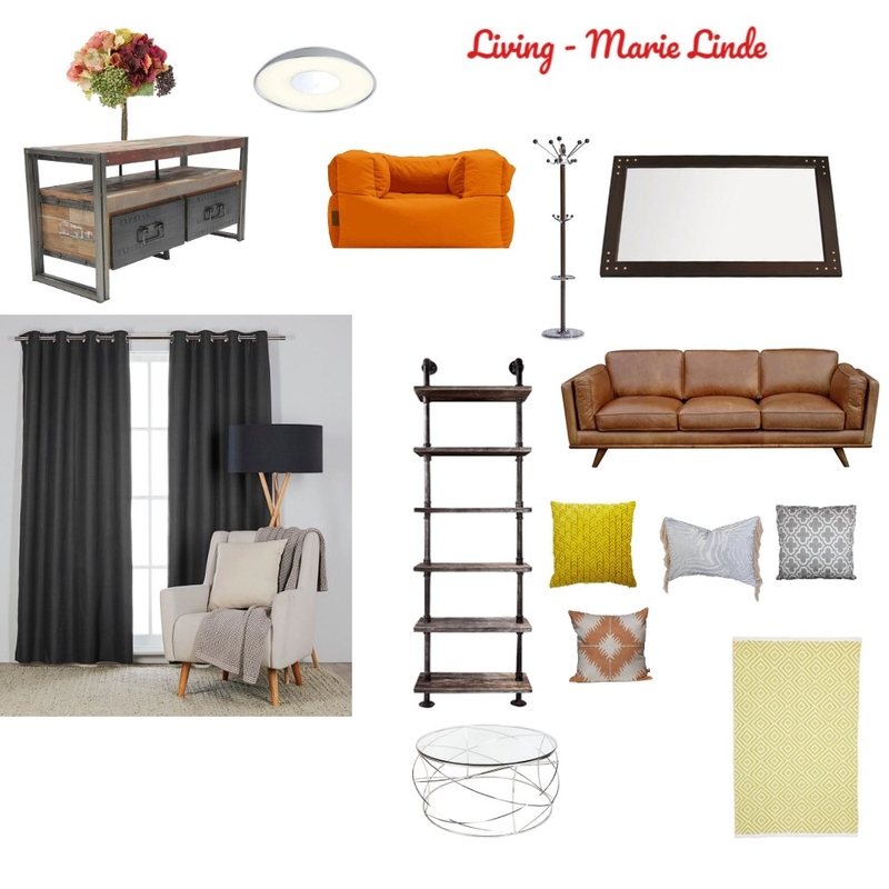 LIVING ROOM - MARIE LINDE Mood Board by sandmDesignz on Style Sourcebook