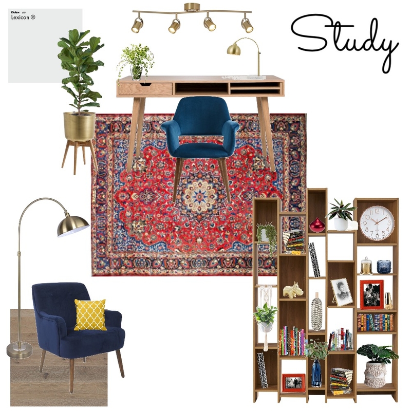 Study Mood Board by JoSwd on Style Sourcebook