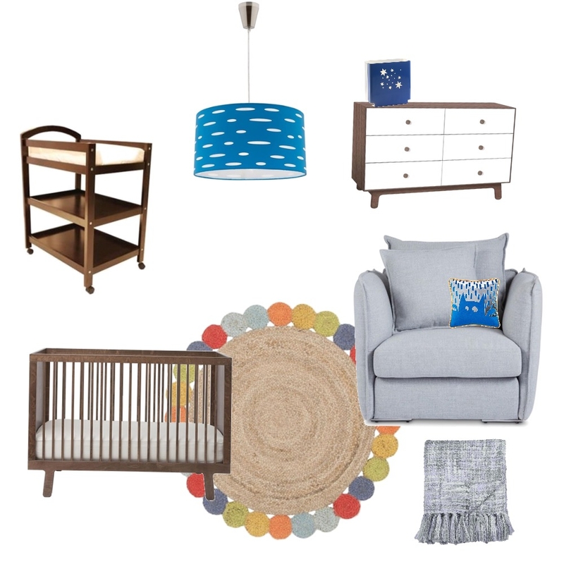 Baby boy bedroom Mood Board by Sharon Flynn Interiors on Style Sourcebook