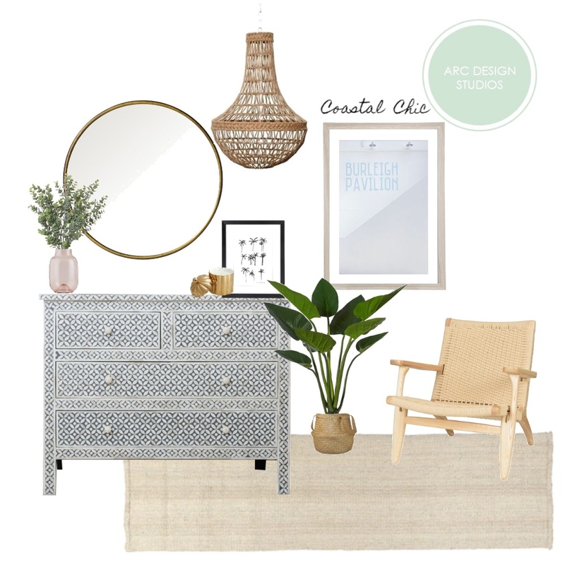 Coastal Chic | Entry Mood Board by Arc Designs on Style Sourcebook