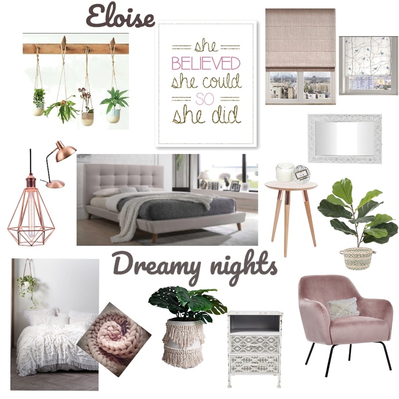 Eloise Bedroom Mood Board by SandraSargent on Style Sourcebook