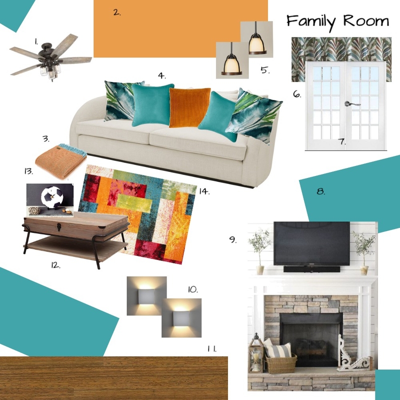 Family Room Mood Board by Ravina Sachdev on Style Sourcebook