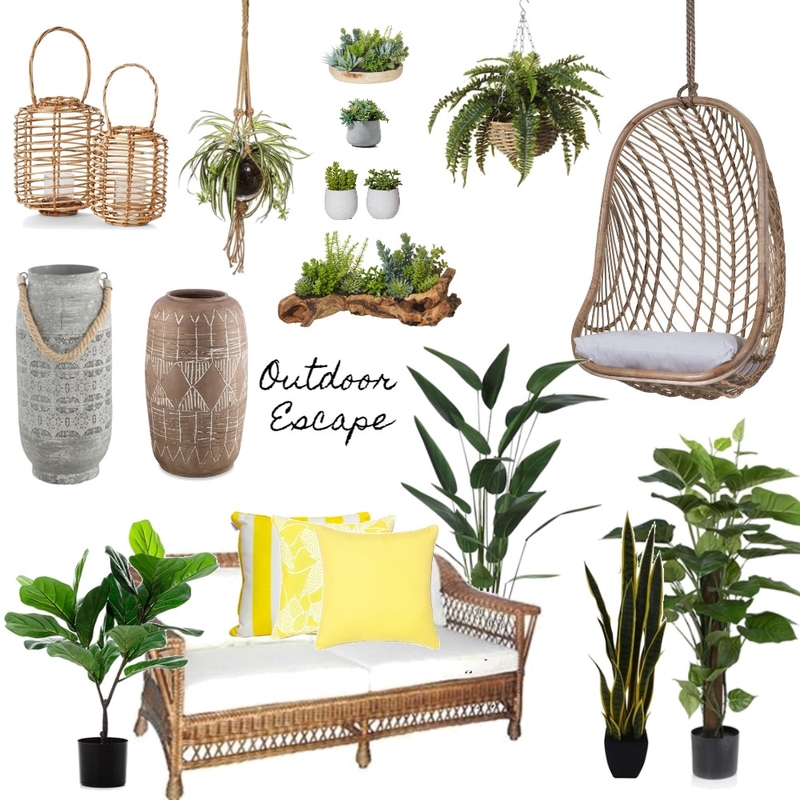 Rustic. Green. Outdoor Escape. Mood Board by Cassandra on Style Sourcebook