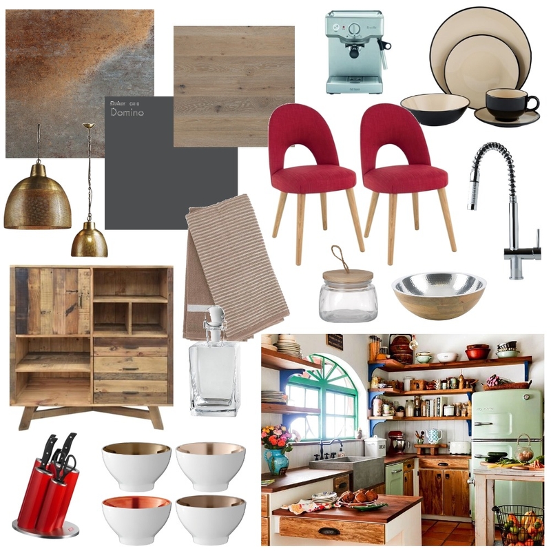 eclectic kitchen Mood Board by angelajsutton on Style Sourcebook