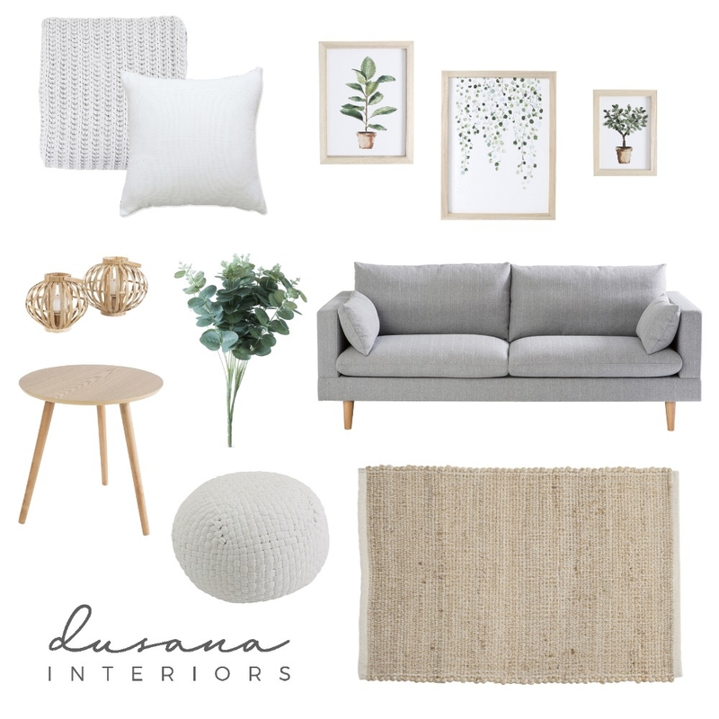 Lounge Room Mood Board by Dusana Interiors on Style Sourcebook