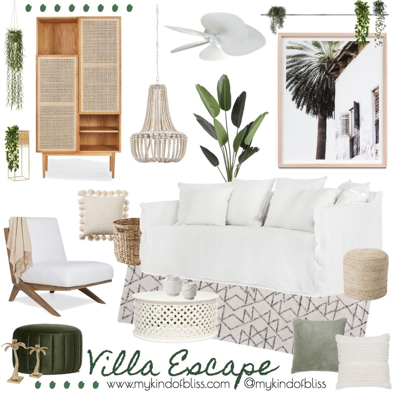 Villa Escape Mood Board by My Kind Of Bliss on Style Sourcebook