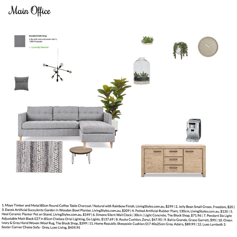 The Rocks Main Office Mood Board by huldabudi on Style Sourcebook