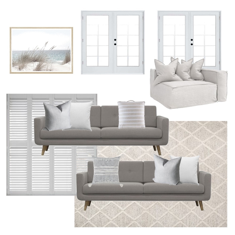 Coastal Luxe Living Mood Board by JessWell on Style Sourcebook