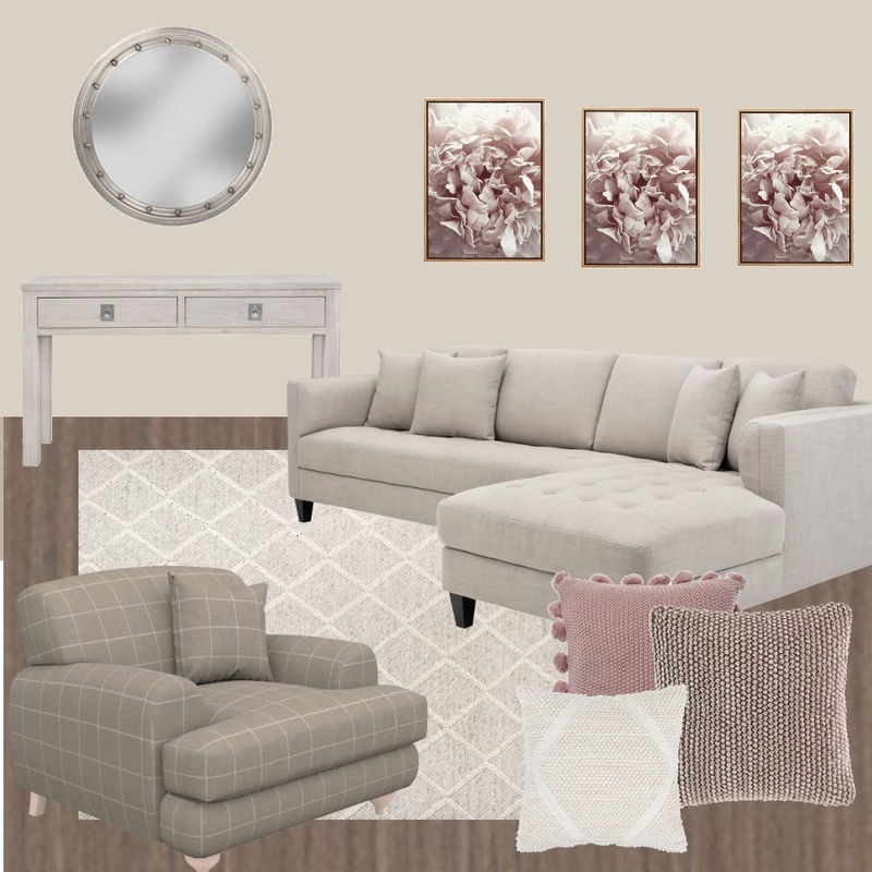 Neutral feminine living Mood Board by RobynCorr on Style Sourcebook