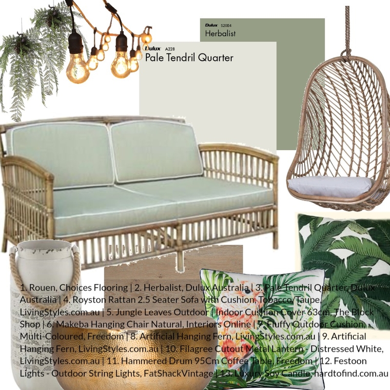 Green Scheme Mood Board by evelynne on Style Sourcebook