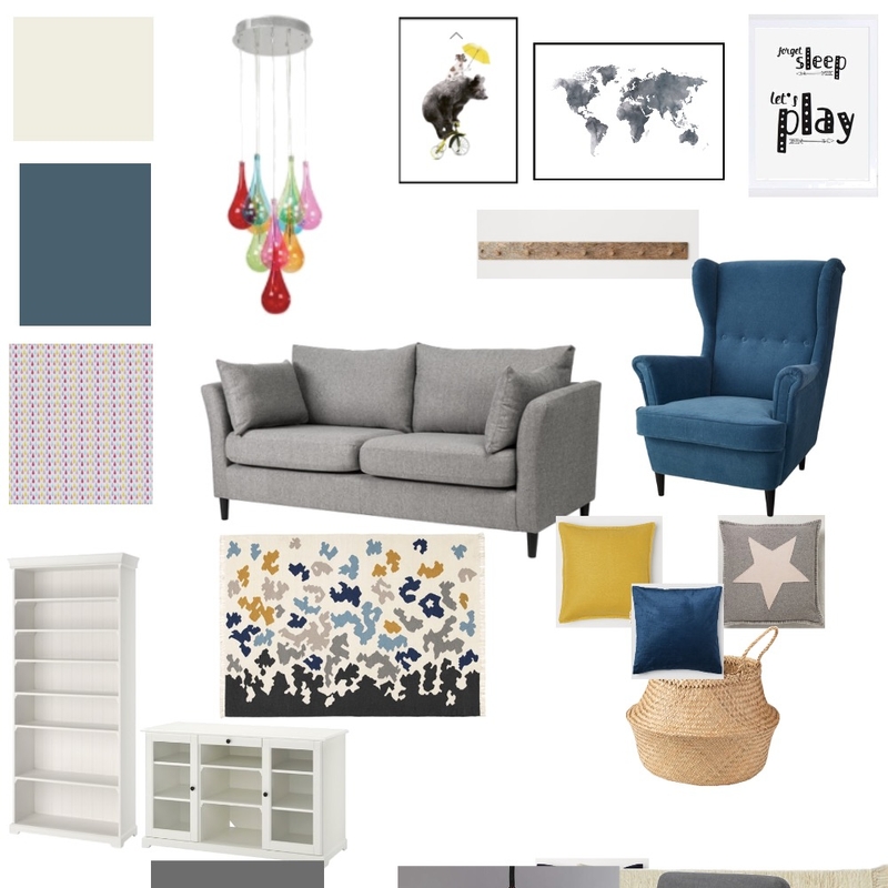 Toy Room Mood Board by GinaDesigns on Style Sourcebook