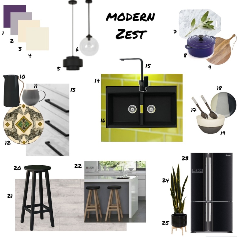 Assignment 9 - Kitchen Mood Board by JoannaLee on Style Sourcebook