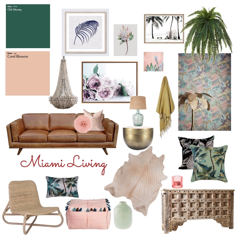 Miami Living Mood Board by Danant on Style Sourcebook
