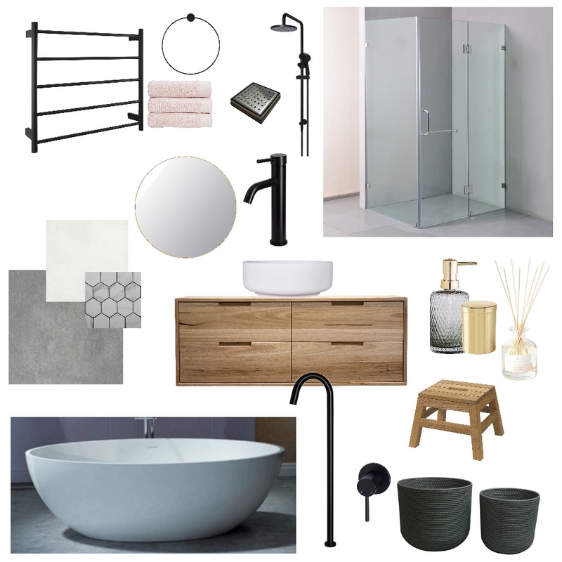 Bathroom Mood Board by JaydeFinch on Style Sourcebook