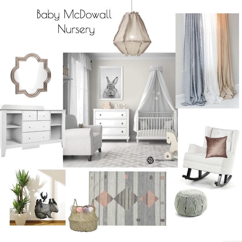 Baby McDowall Nursery Mood Board by kime7345 on Style Sourcebook