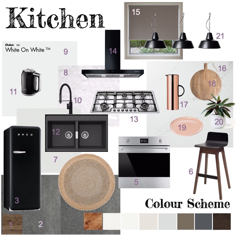Kitchen IDI Mood Board by ilanavdm on Style Sourcebook