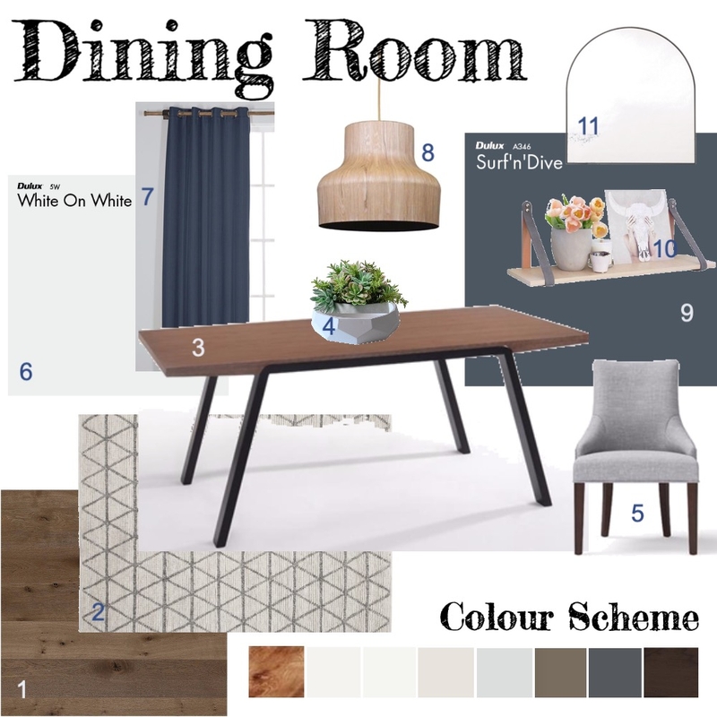 Dining Room Mood Board by ilanavdm on Style Sourcebook