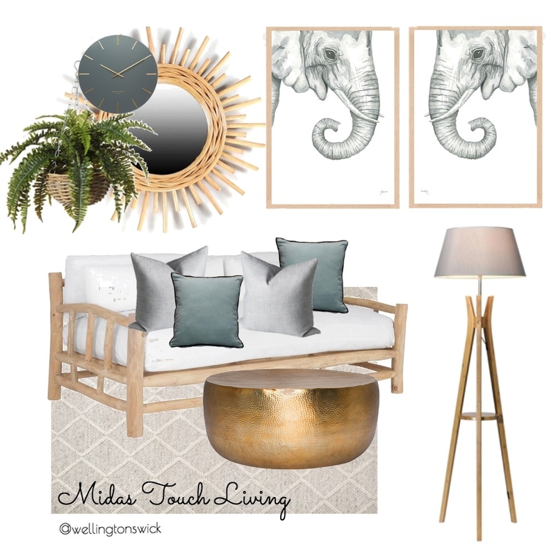 Midas Touch Living Mood Board by JessWell on Style Sourcebook