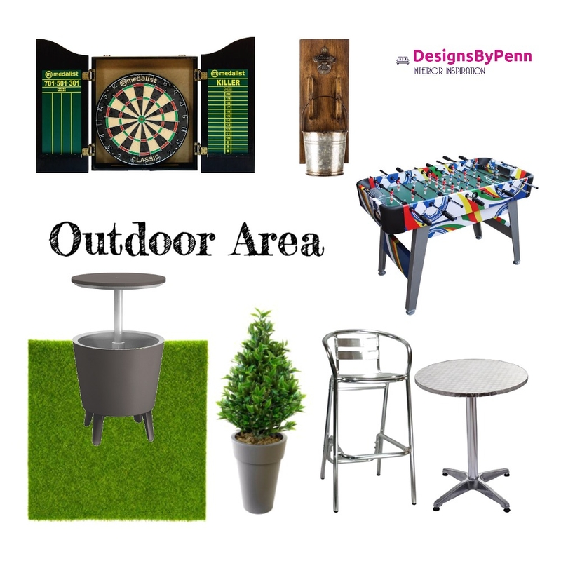 Outdoor Area Mood Board by Designs by Penn on Style Sourcebook