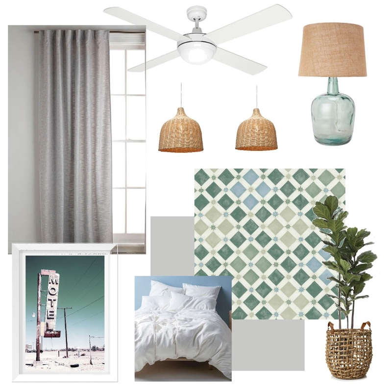 bedroom Mood Board by The Cali Design  on Style Sourcebook