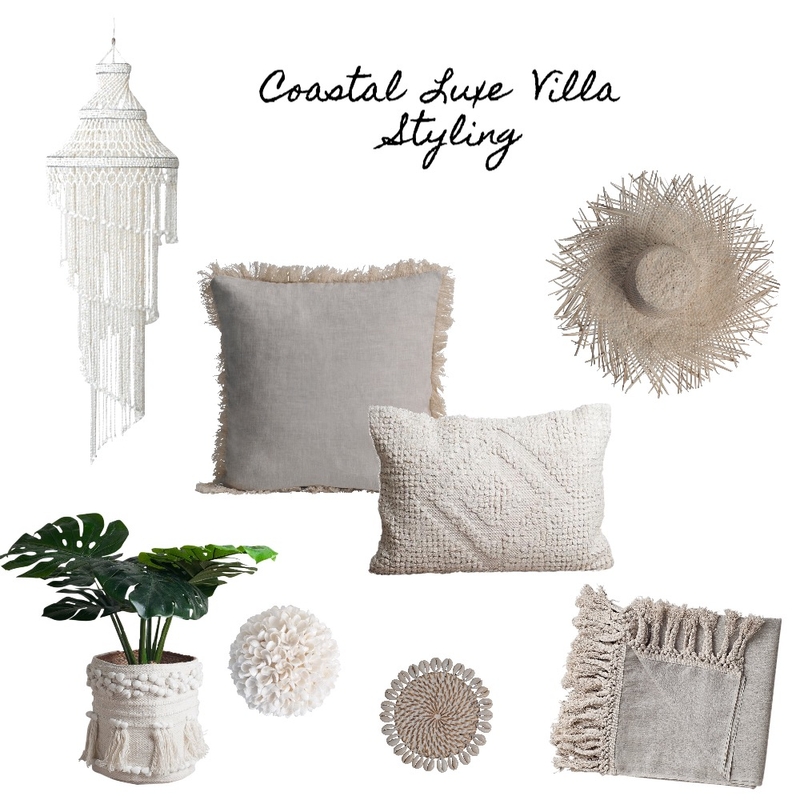 Sea tribe Coastal Luxe Mood Board by Seascape Living on Style Sourcebook