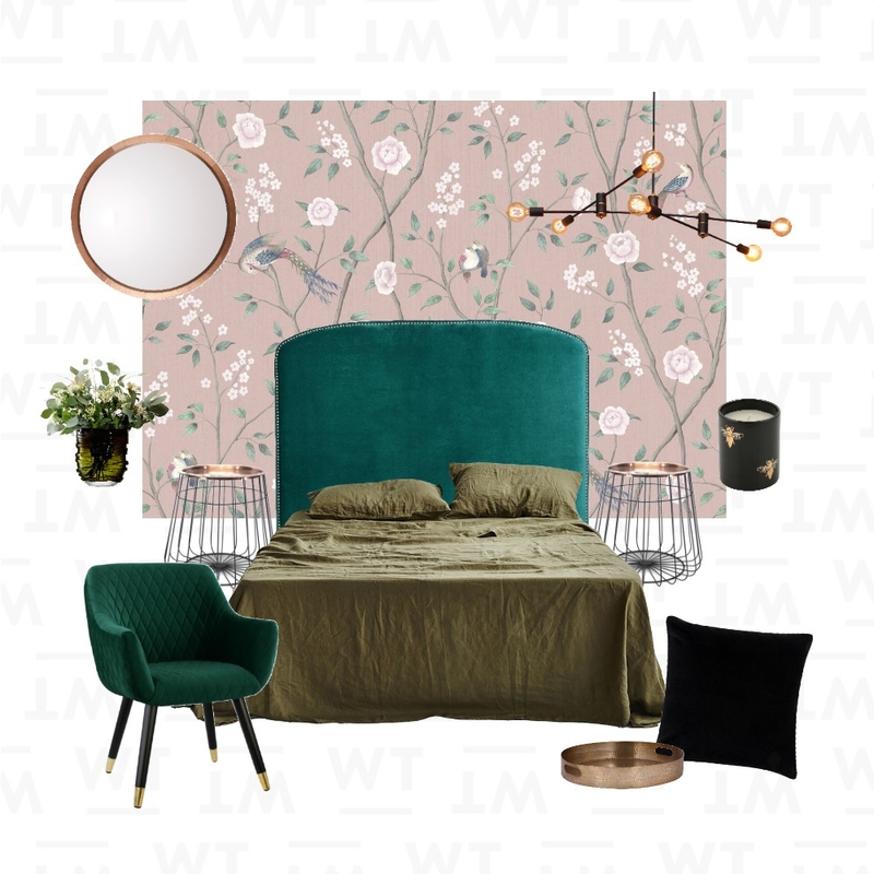 Cocochin Luxe Mood Board by Wallpaper Trader on Style Sourcebook
