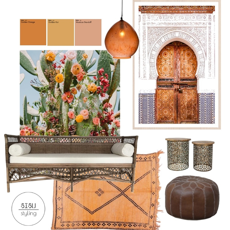 Moroccan Verandah Mood Board by Sisu Styling on Style Sourcebook