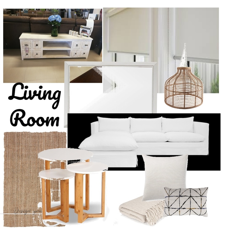 Coral Road Living Room Mood Board by Jules on Style Sourcebook