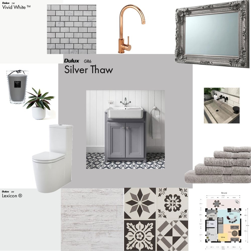 Module 9_Bathroom Mood Board by Louise_Whalley on Style Sourcebook