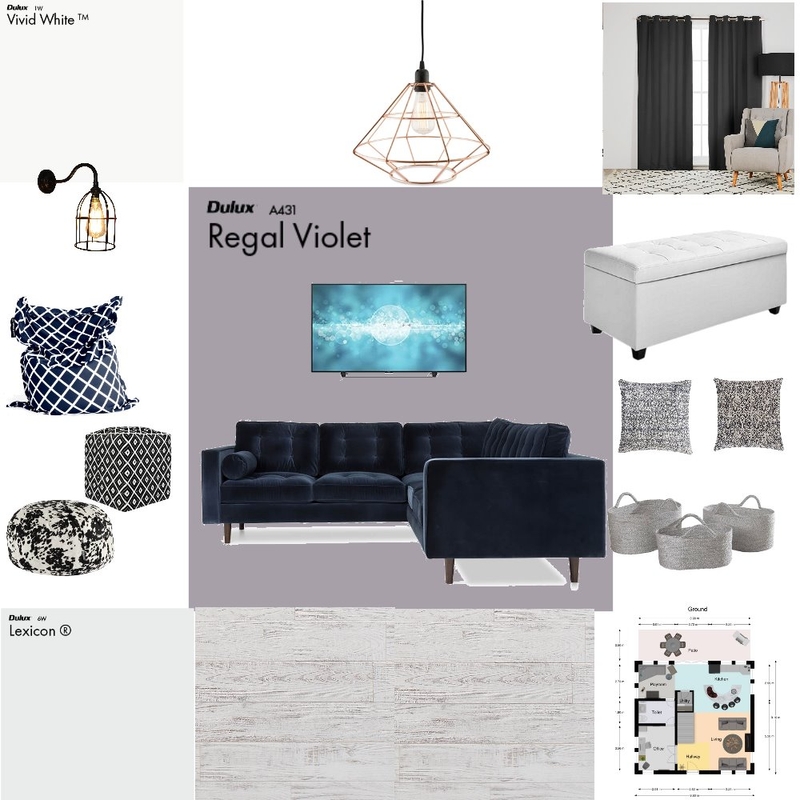 Module 9_Playroom Mood Board by Louise_Whalley on Style Sourcebook