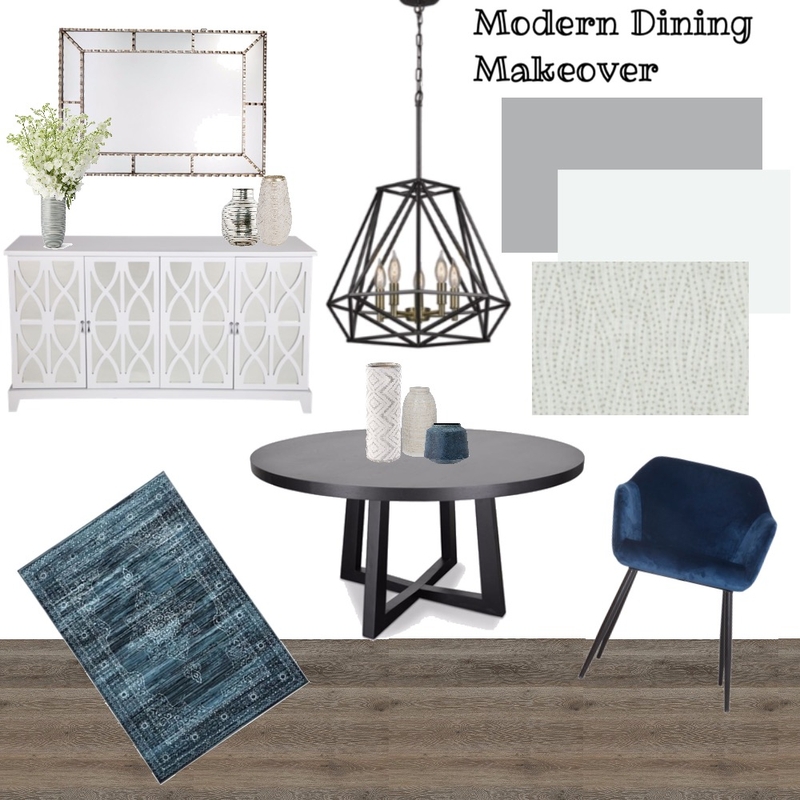 Modern Dining Makeover Mood Board by Samanthacortney on Style Sourcebook