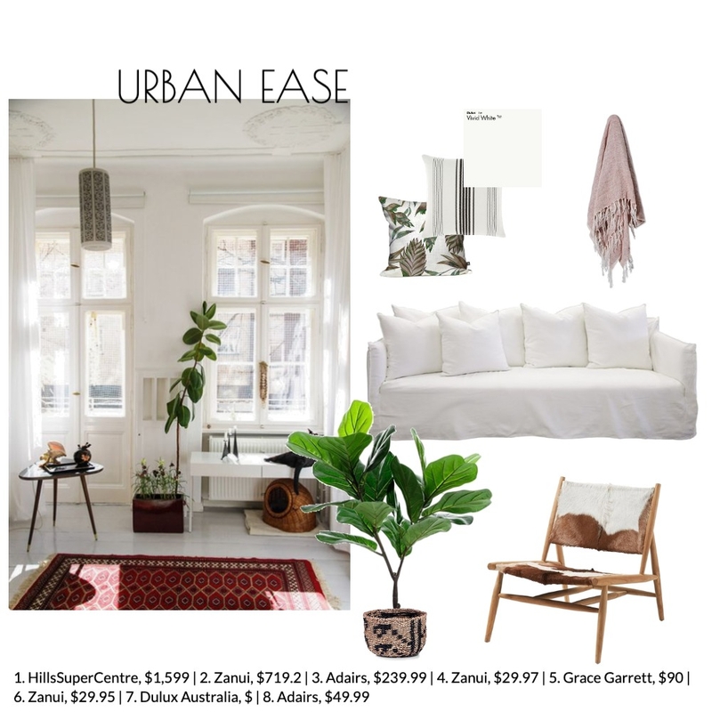 Urban Ease Mood Board by breerothman081915 on Style Sourcebook