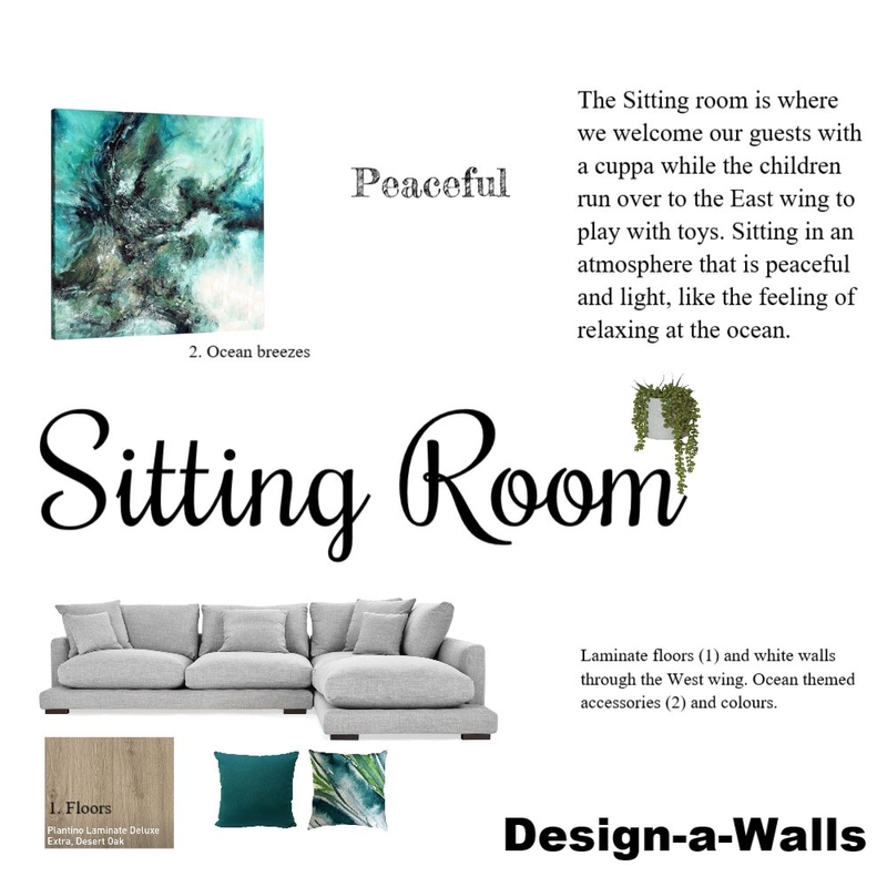 Modern Ocean Sitting room Mood Board by designawalls on Style Sourcebook