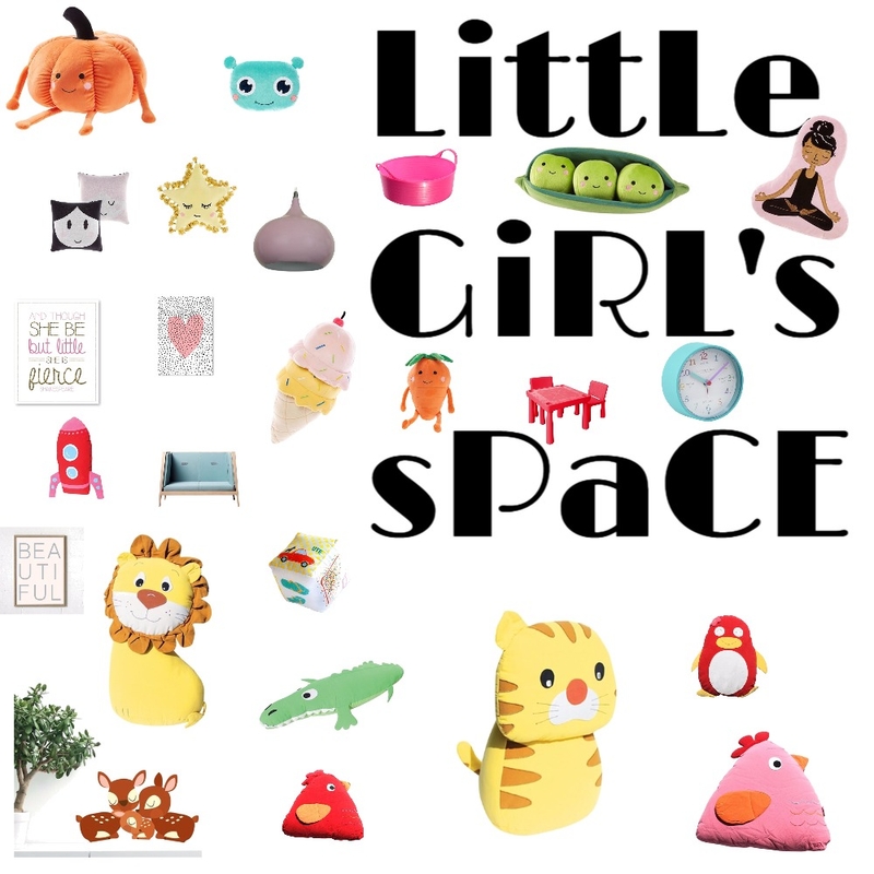 Little Girl's Space Mood Board by Pizzuti on Style Sourcebook
