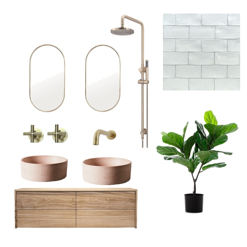 Bathroom Mood Board by RawStraw on Style Sourcebook