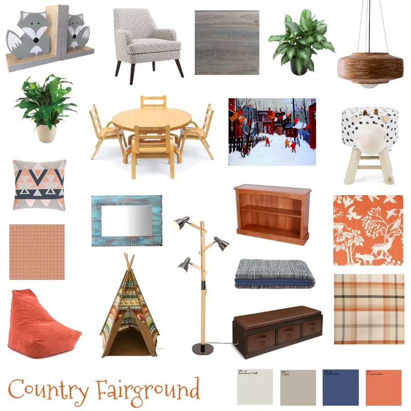 Country Fairground Mood Board by G3ishadesign on Style Sourcebook