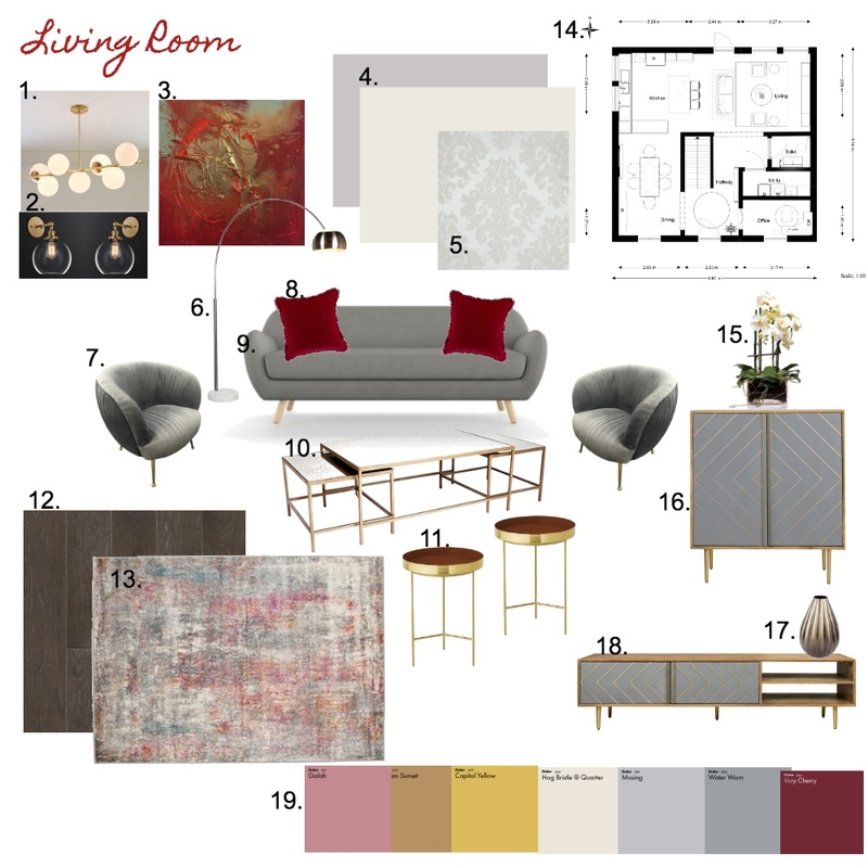 Living room Mood Board by sepi_fd on Style Sourcebook