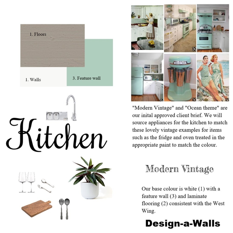 Assignment 7 Kitchen Mood Board by designawalls on Style Sourcebook